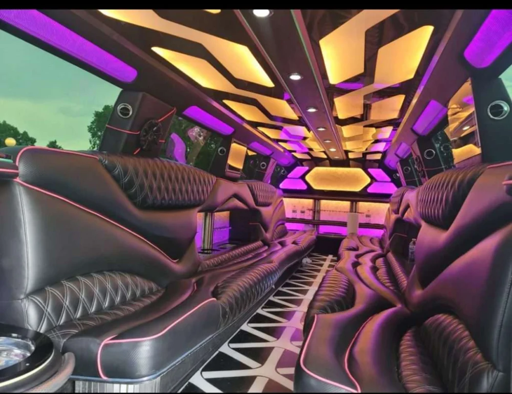 Pitkin County Colorado white Cadillac Escalade stretch limo